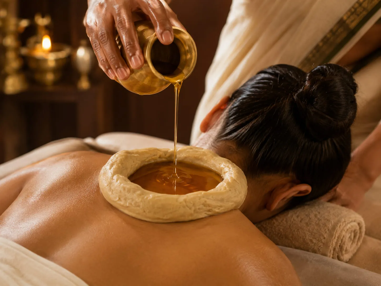 Greeva Basti — Neck and cervical rejuvenation